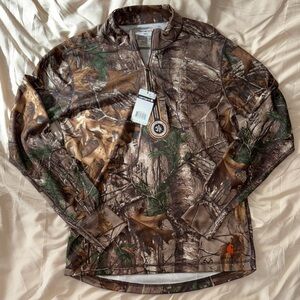 Carhartt Camouflage Quarter-Zip Pullover